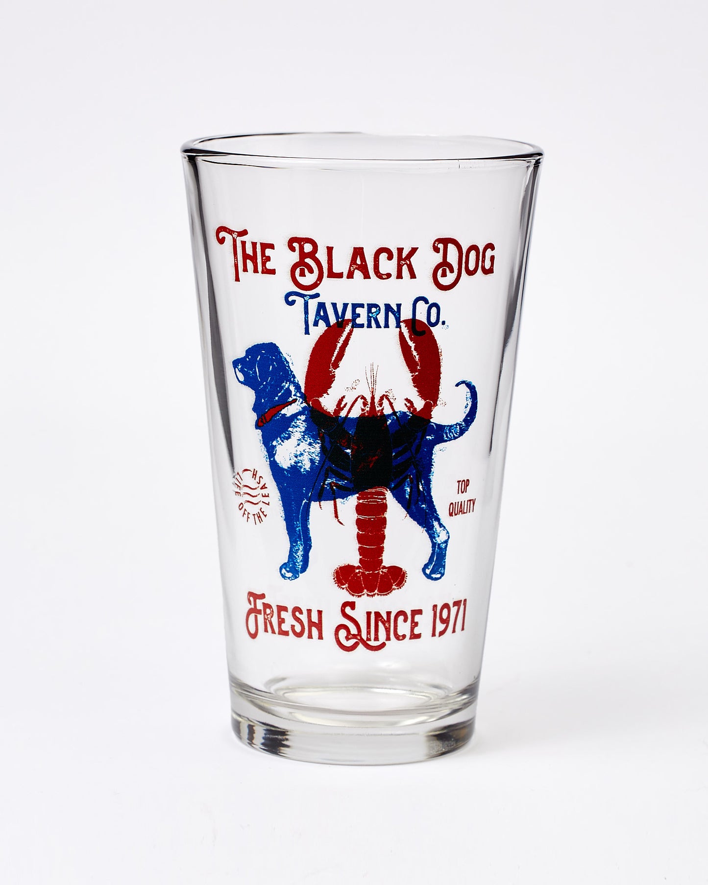 Lobster Dog 16 OZ Pint Glass