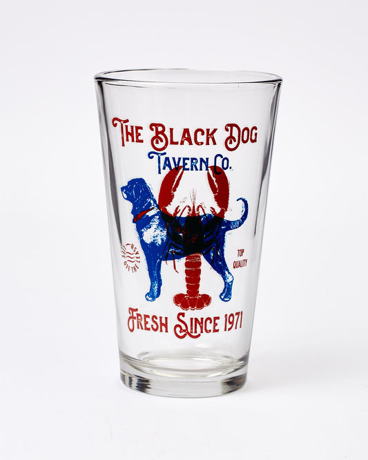 Lobster Dog 16 OZ Pint Glass