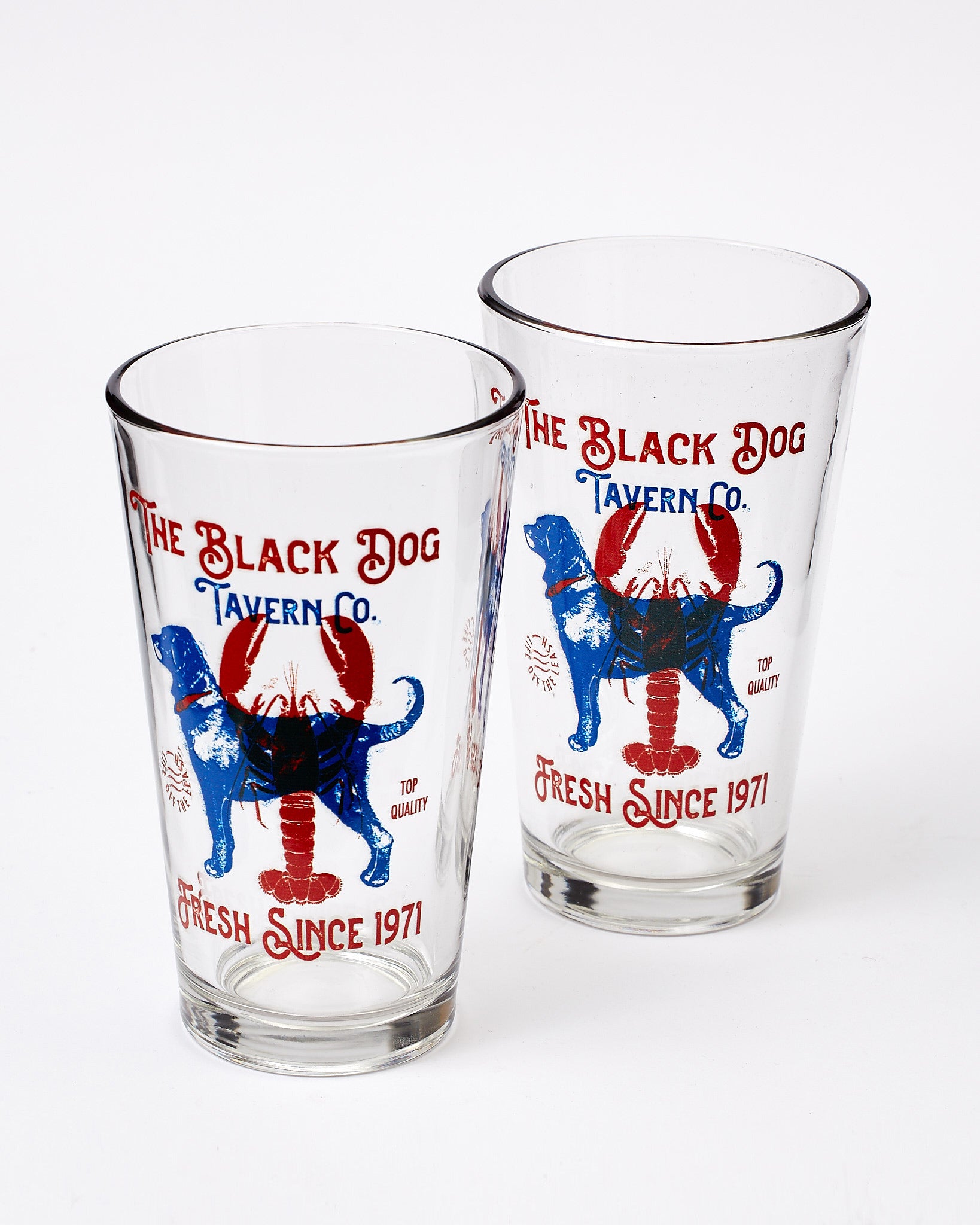 Lobster Dog 16 OZ Pint Glass
