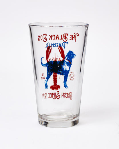 Lobster Dog 16 OZ Pint Glass