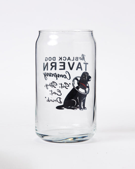 Sit Stay Beer Can Glass 16oz