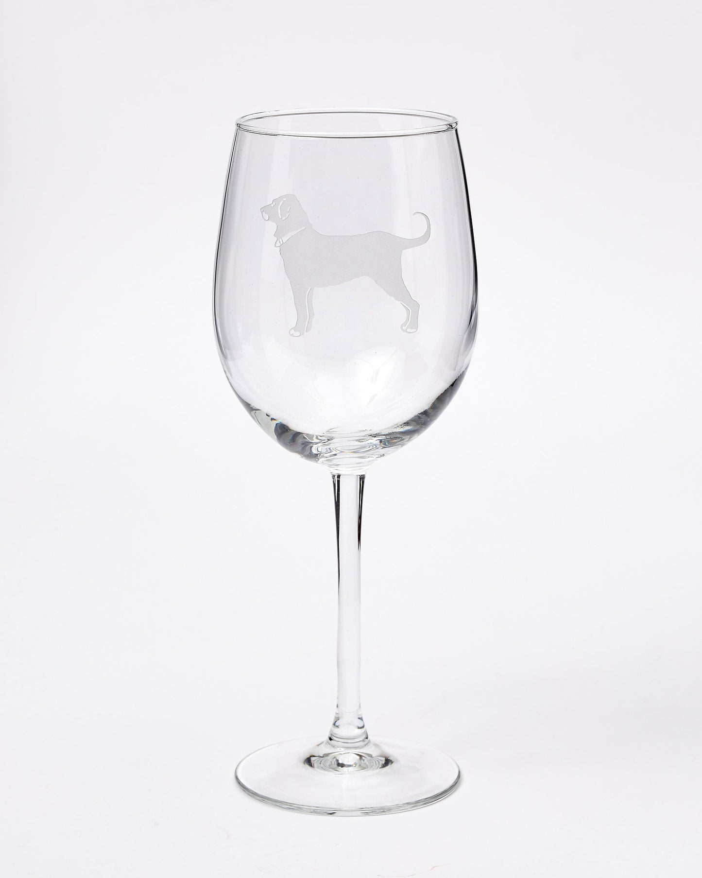 Etched Wine Glass 16oz