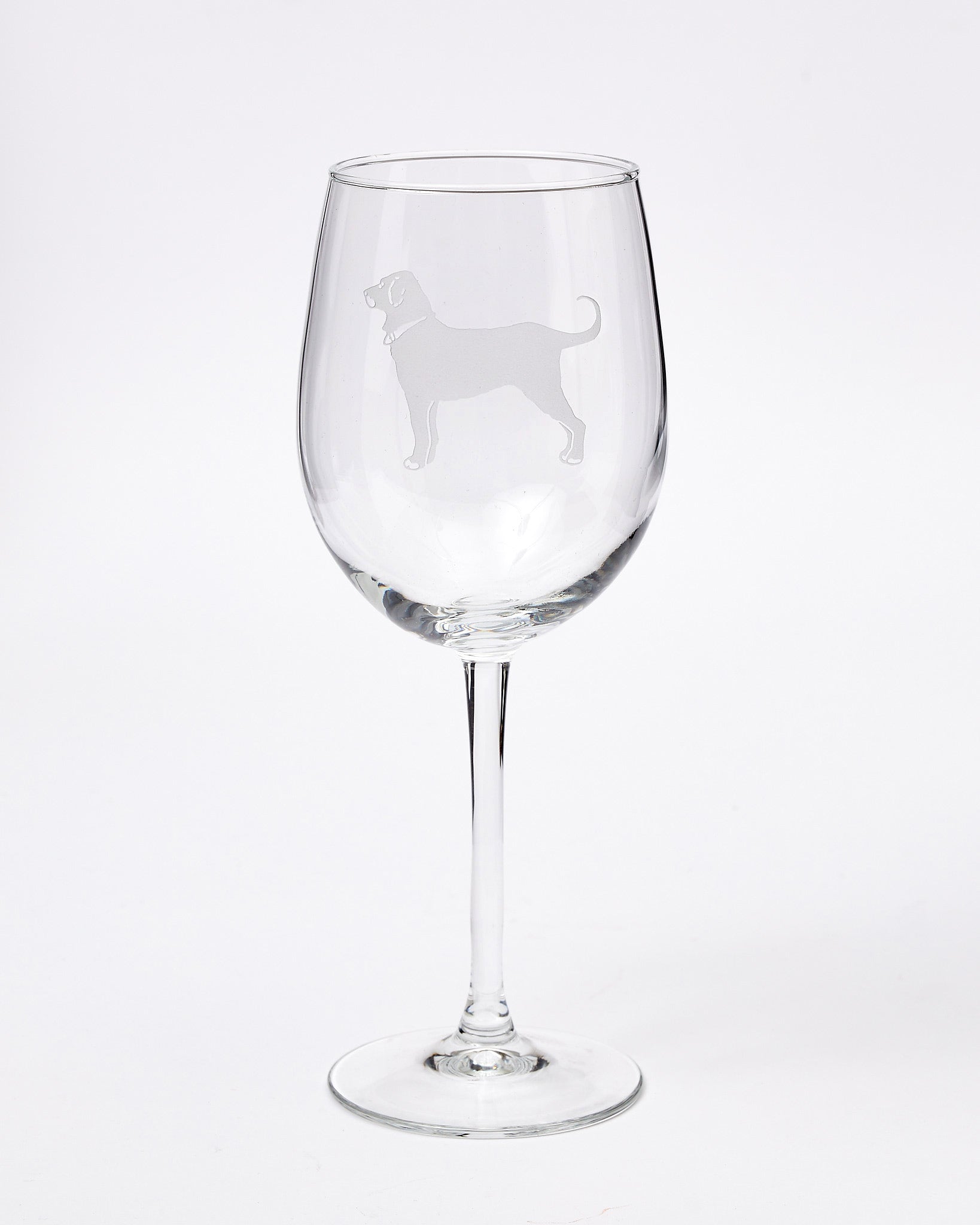 Etched Wine Glass 16oz