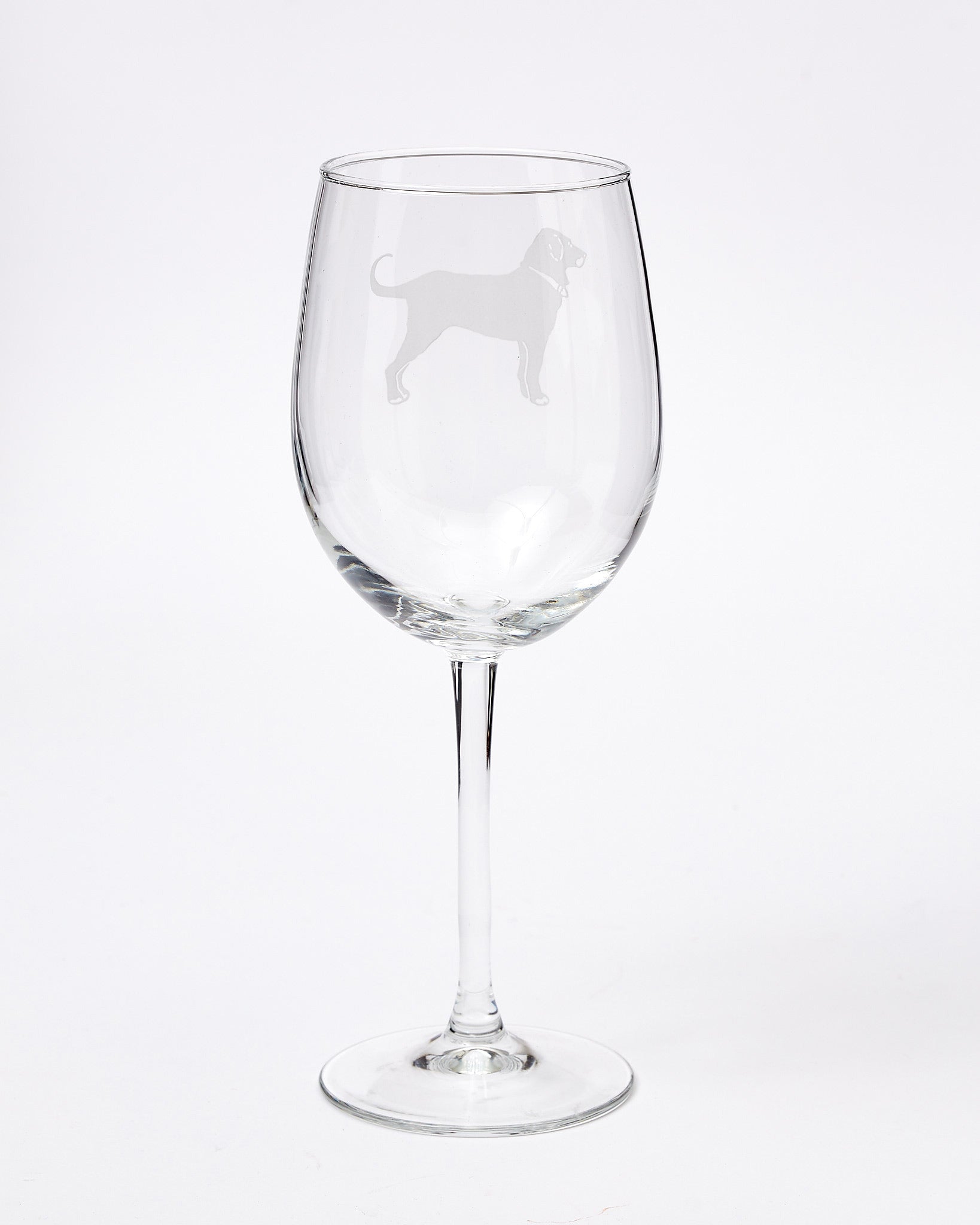 Etched Wine Glass 16oz