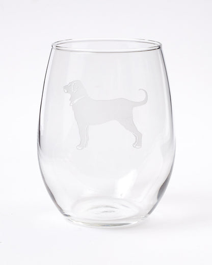 BD Etched 21OZ Stemless Wine