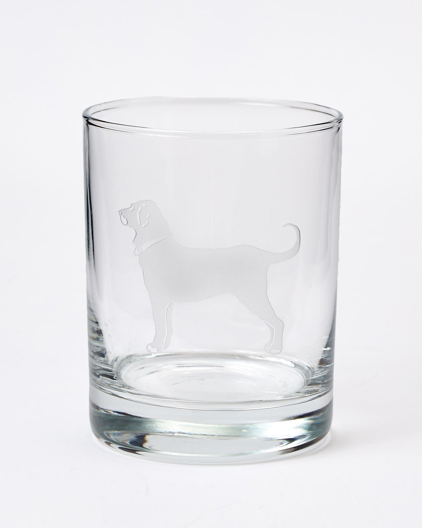 Etched Double Old Fashioned Glass 14 oz