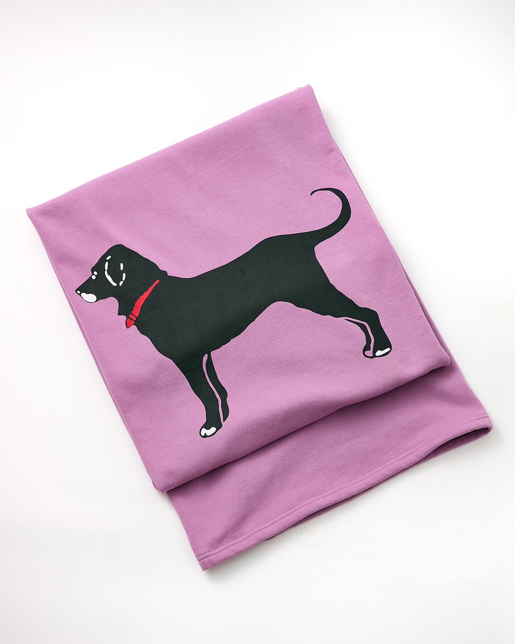 the black dog sweater Classic Sweatshirt Blanket ICE YELLOW