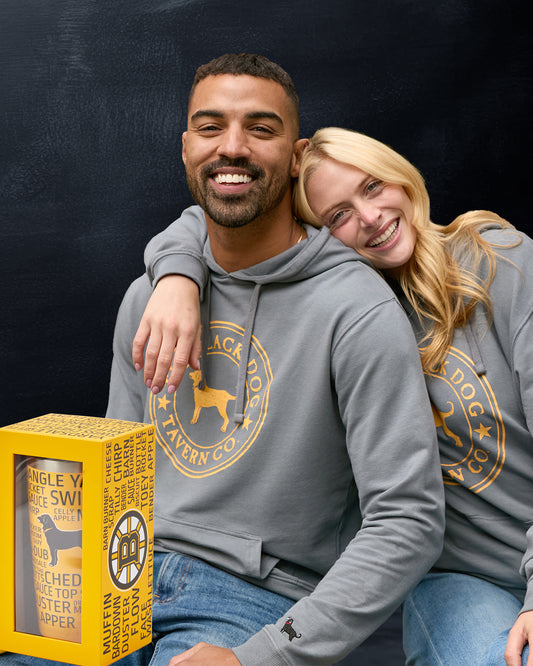 Black & Gold Hoodie plus FREE GIFT