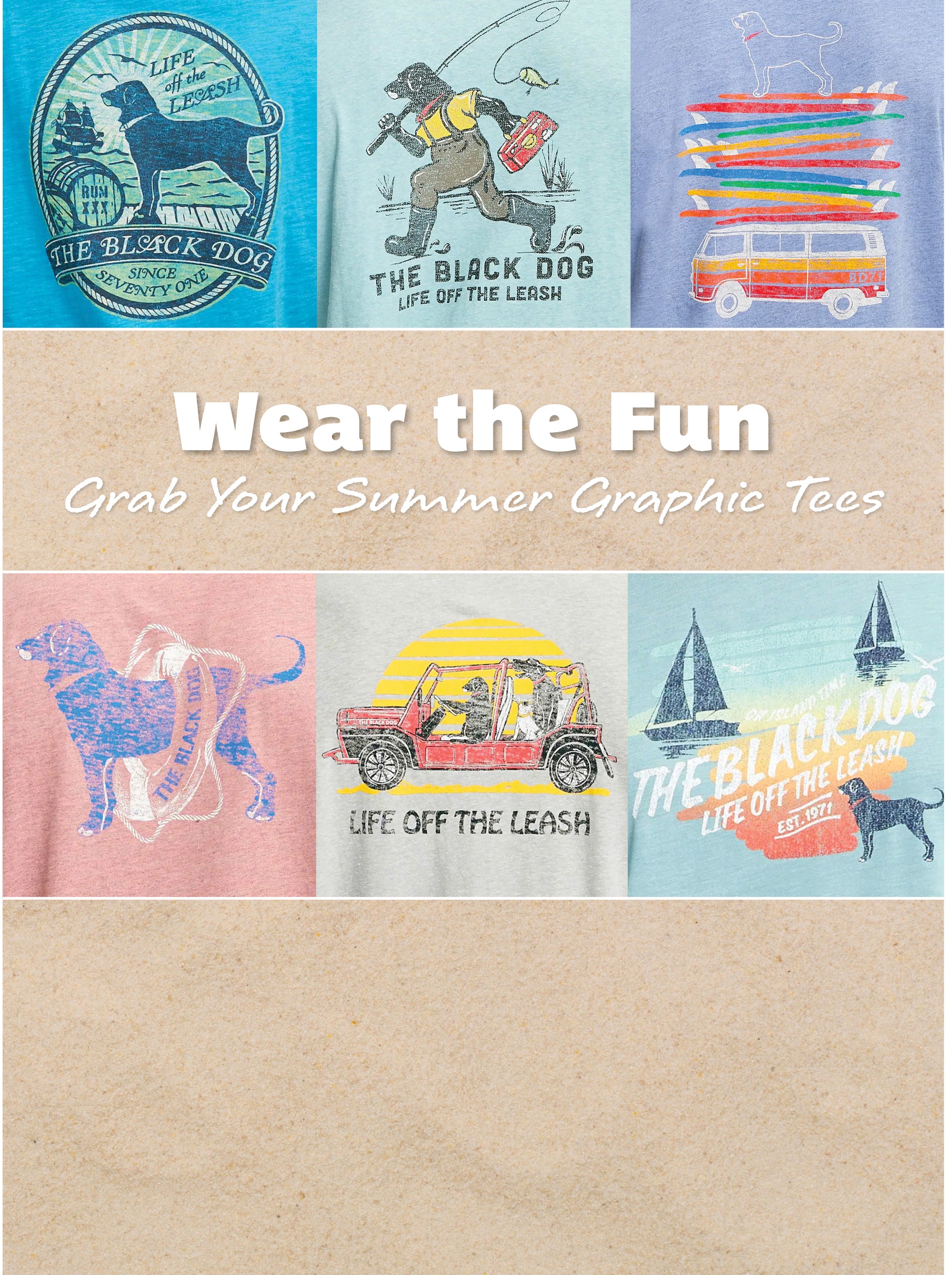 The Black Dog Tavern Company | Life off the Leash | Apparel