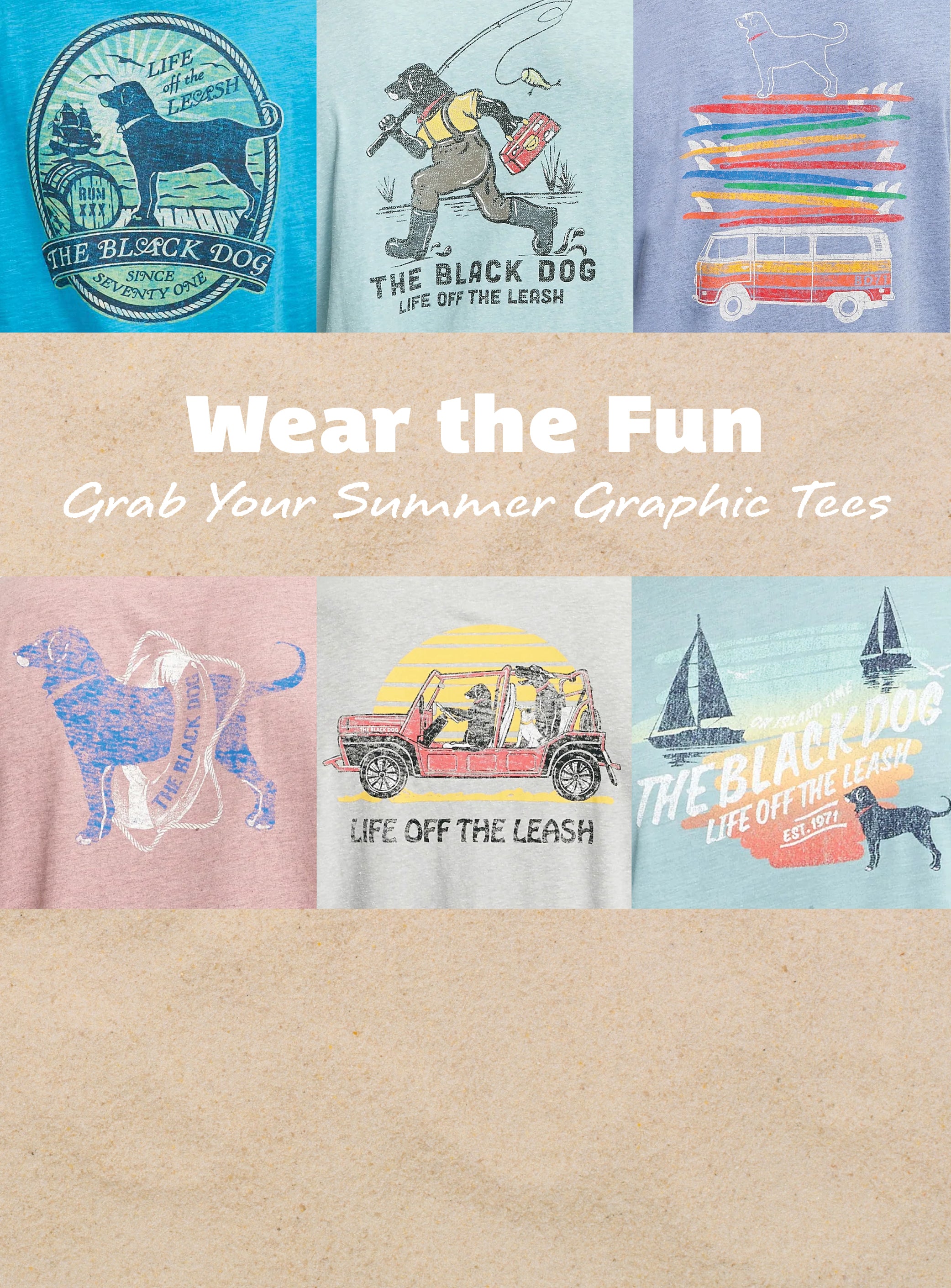 The Black Dog Tavern Company | Life off the Leash | Apparel