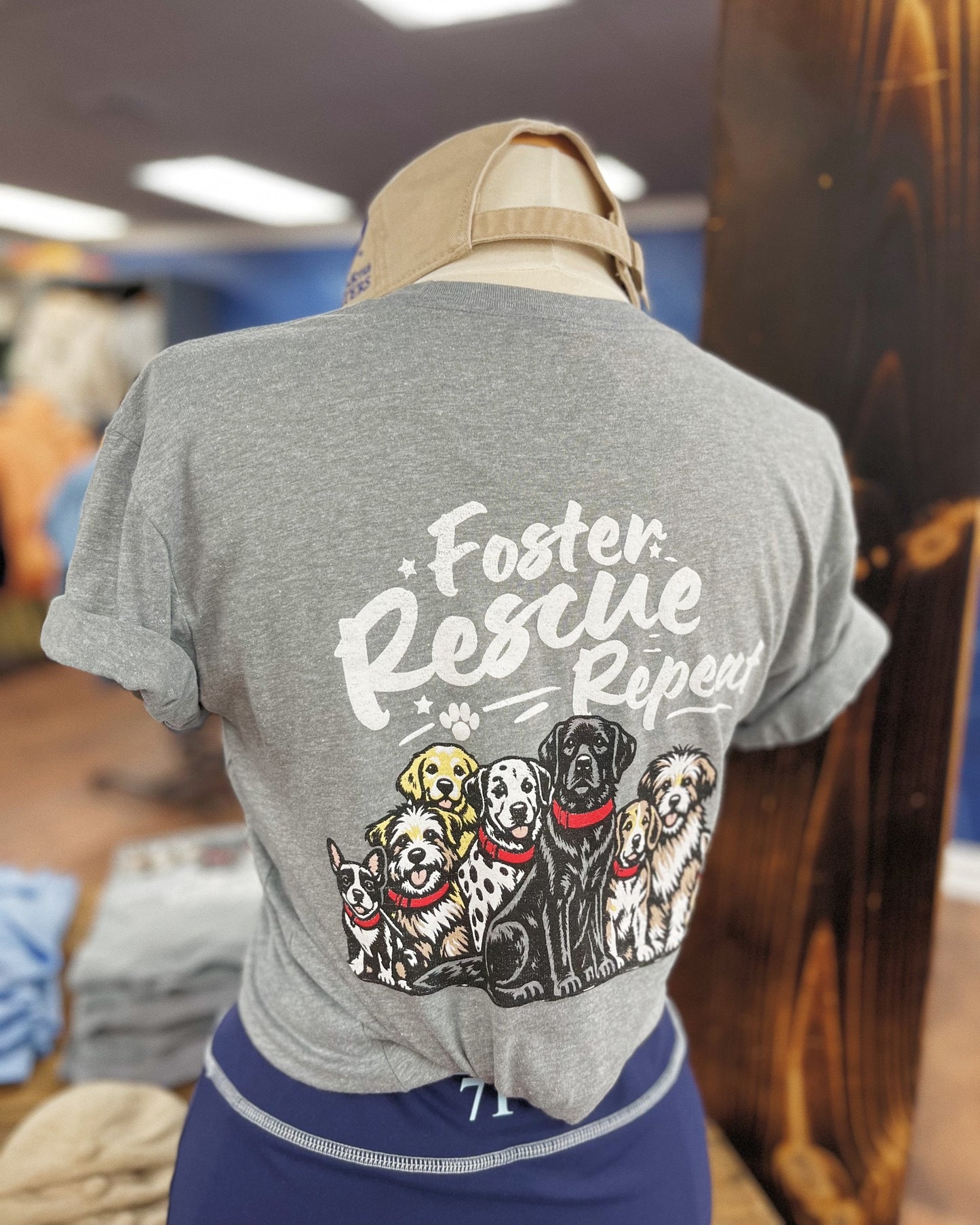 Adult Foster Rescue Repeat SS Tee