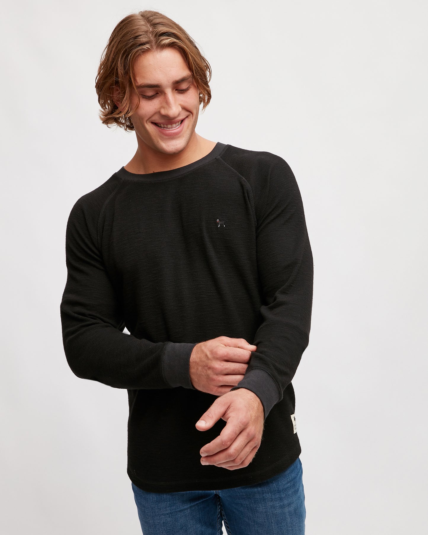 Mens Longsleeve Thermal Crewneck (SALE)