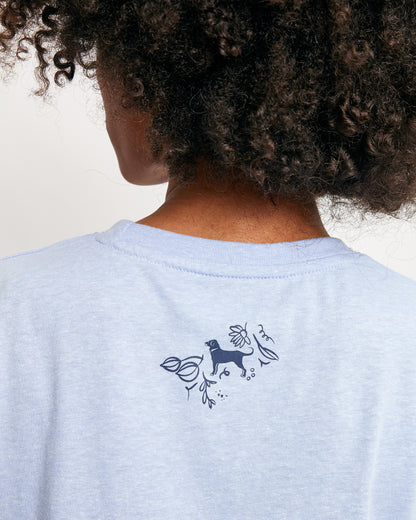 Ladies Petals Tri-blend Shortsleeve Tee