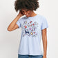 Ladies Petals Tri-blend Shortsleeve Tee