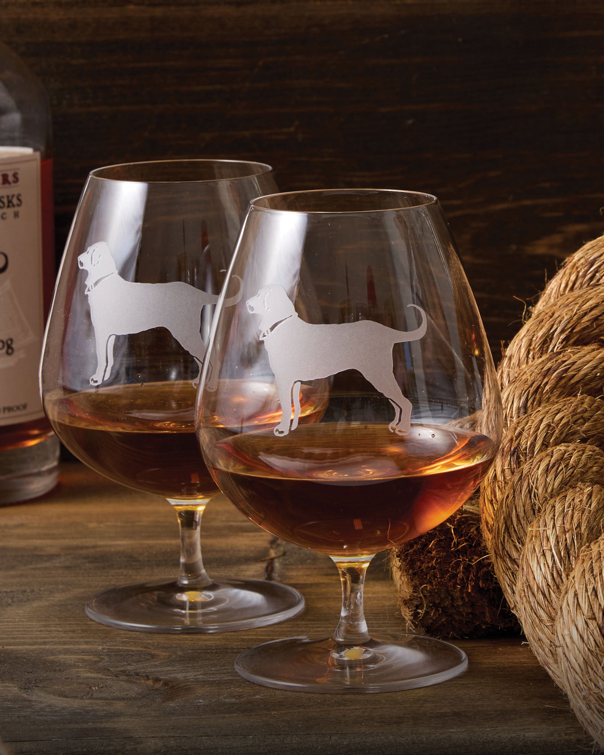 Brandy Snifter Glass Set (2) – The Black Dog