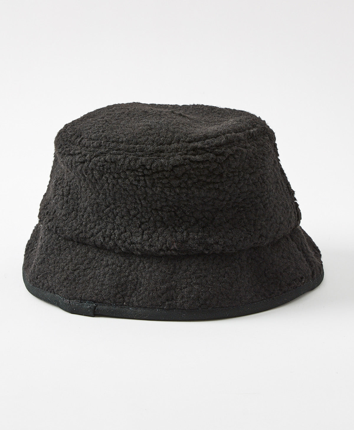 Ladies Sherpa Bucket Hat Black