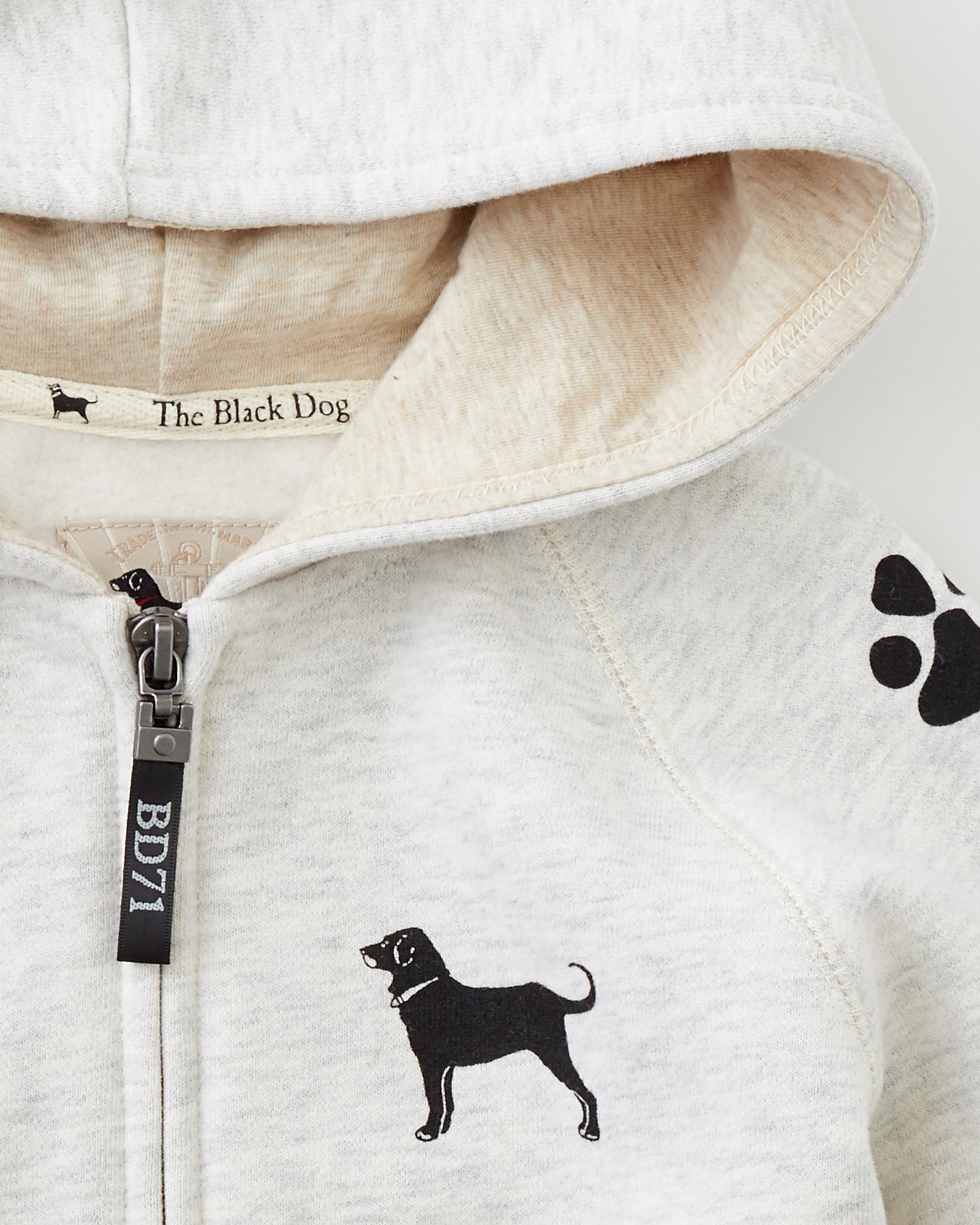 The black dog on sale hoodie