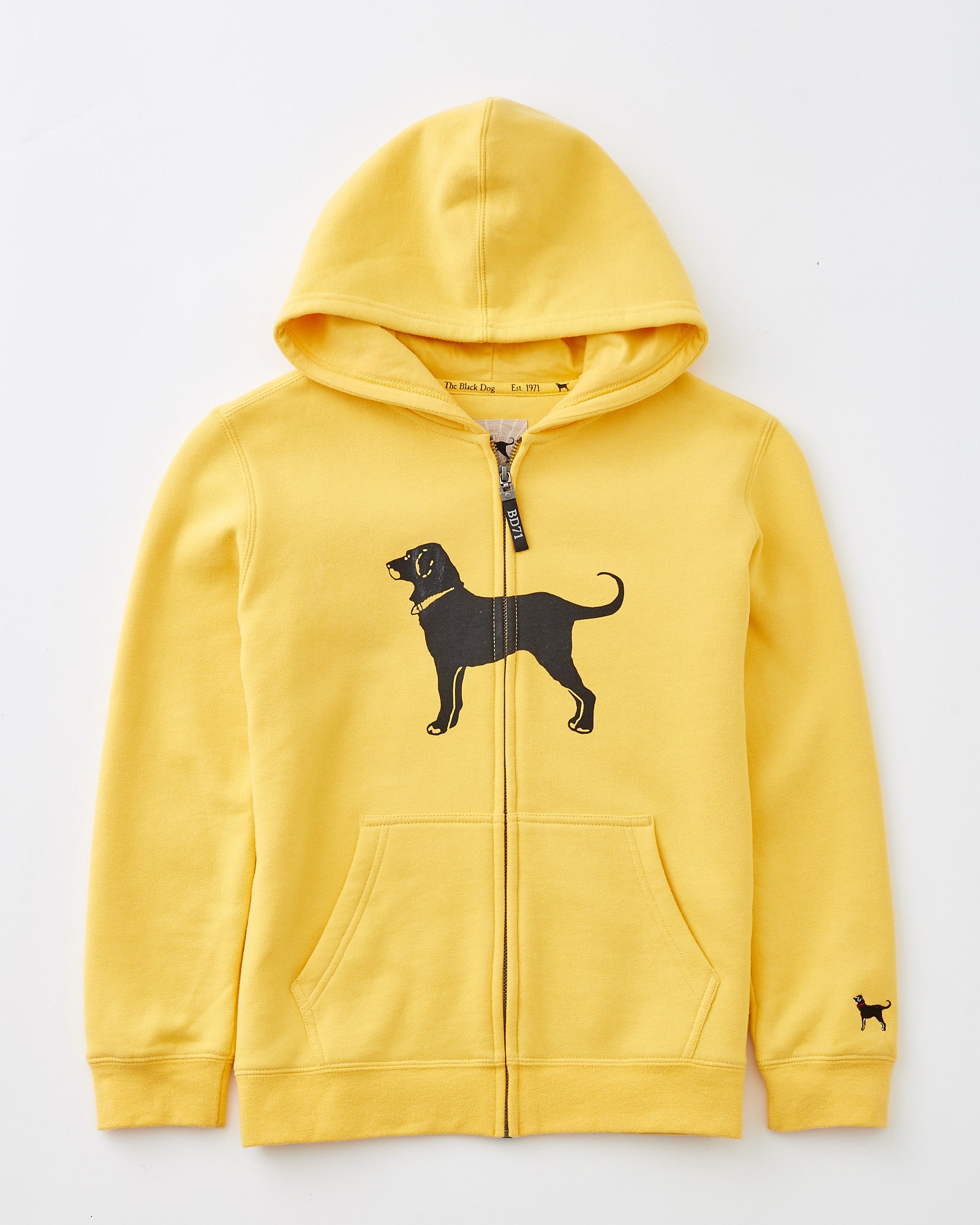 Kids Classic Full Zip Hoodie Sweatshirt POLO GREY / LARGE