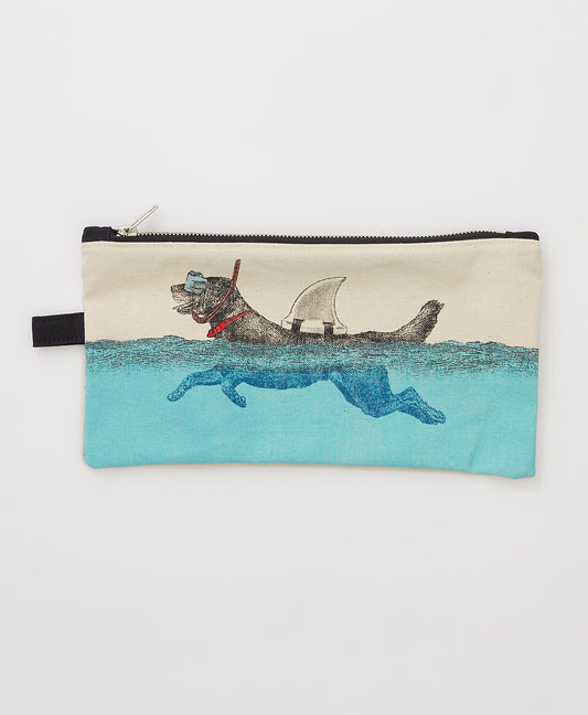 Shark Dog Small Pouch