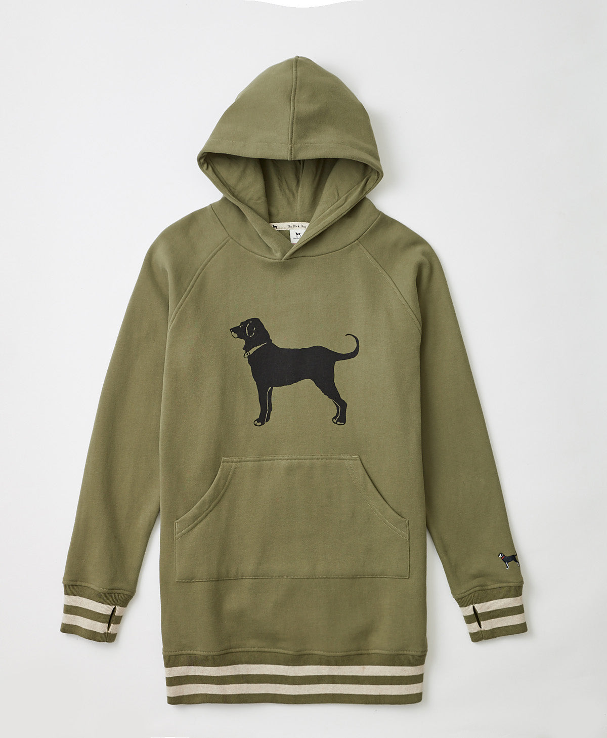 The black dog hoodie sale