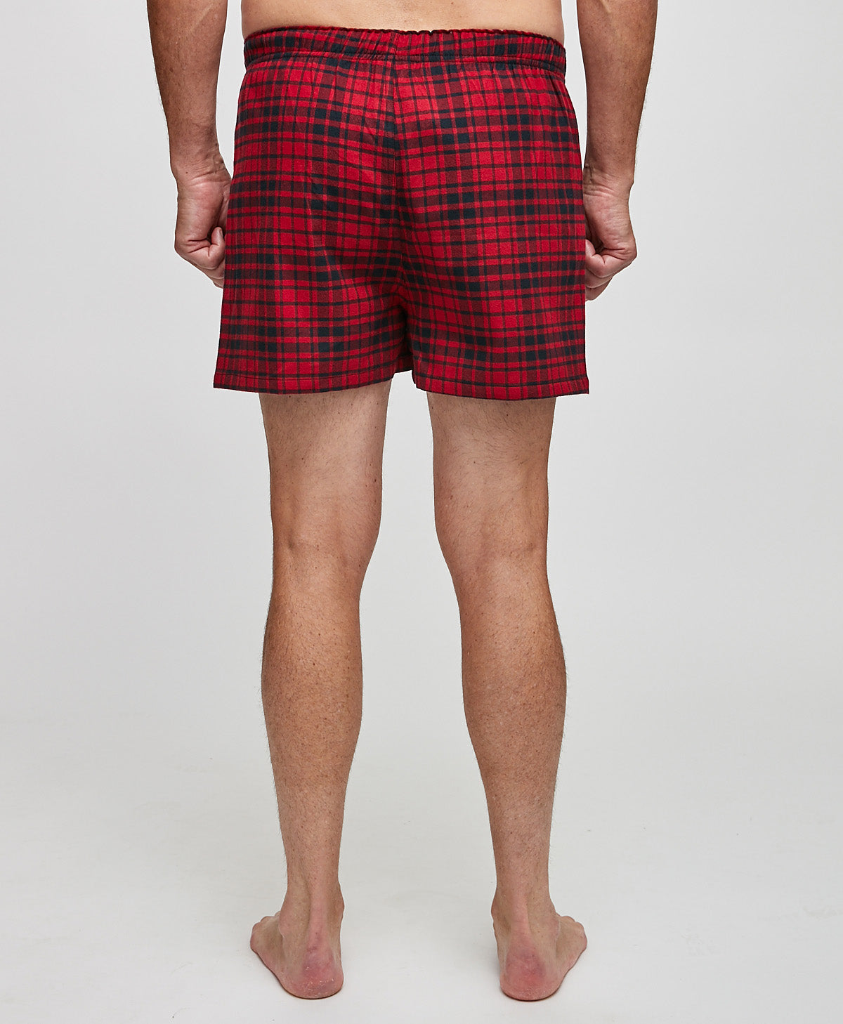 Men's flannel hot sale boxer briefs