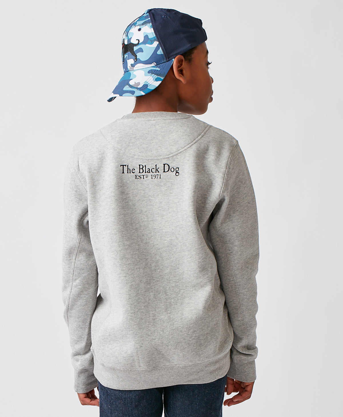 Kids Classic Crew Sweatshirt – The Black Dog