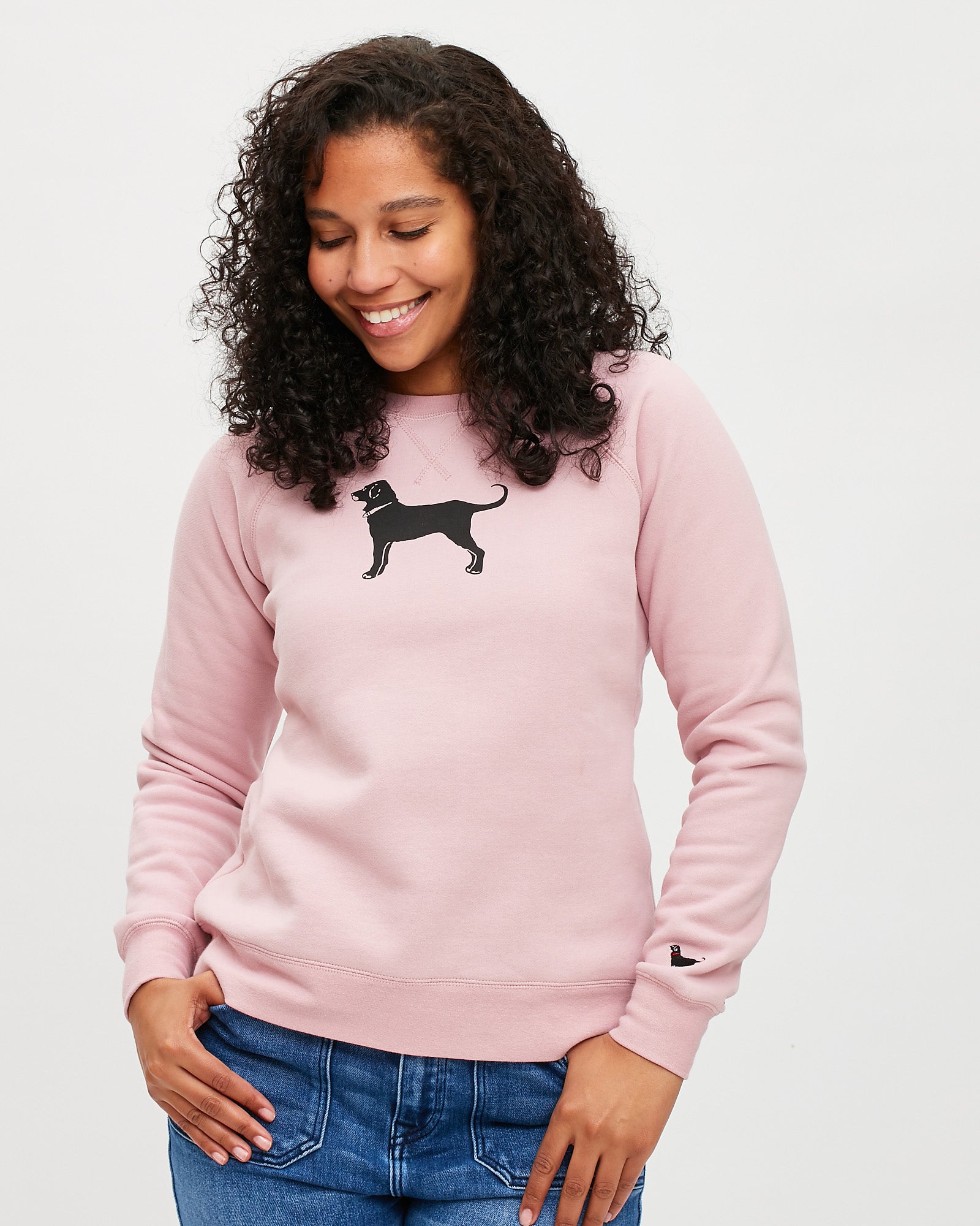 Ladies Sweatshirts The Black Dog