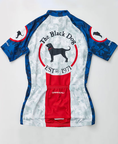 Ladies Canine Camo Shortsleeve Bike Jersey