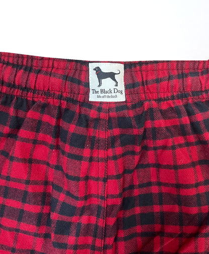 Mens Cabin Flannel Lounge Short